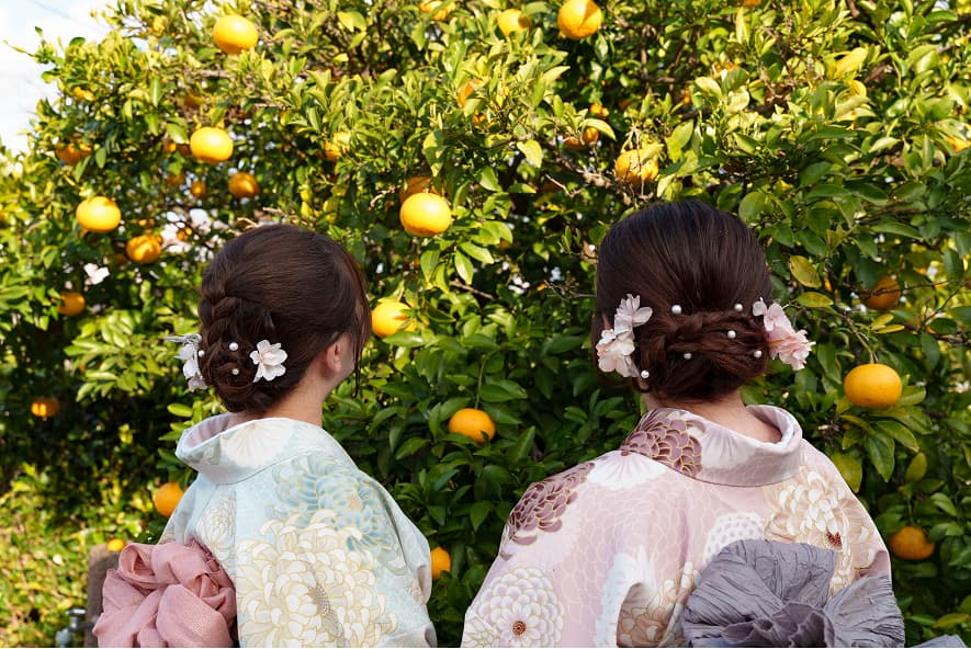 夏みかんとスマイルサポーター