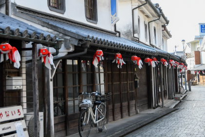 柳井市の街並み